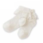 キャサリンコテージ Catherine Cottage 日本製折り返しソックス （レース×リボン[OWT2]）