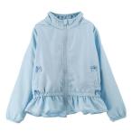 キャサリンコテージ Catherine Cottage フリルとリボンのウィンドブレーカー （サックス[SAX]）