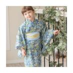 キャサリンコテージ Catherine Cottage ワンピースになる2way浴衣 （花柄パウダーブルー[BLU3]）