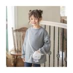 キャサリンコテージ Catherine Cottage 白猫ポシェット長袖トップス （グレー[GRY]）