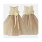 キャサリンコテージ Catherine Cottage 溢れるバラのラメチュールドレス （ゴールド[GLD]）