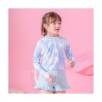 キャサリンコテージ Catherine Cottage 長袖ラッシュガードフリルパンツ水着 （マリン猫・ブルー[MBLUJJ]）