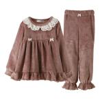 キャサリンコテージ Catherine Cottage ふわふわフリースパジャマ （オールドライラック[LILJ]）