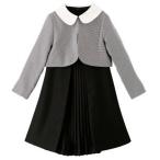 キャサリンコテージ Catherine Cottage 千鳥ボレロ+プリーツOPスーツ （ブラック[BLKJ]）