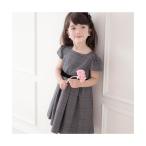 キャサリンコテージ Catherine Cottage キャップスリーブワンピース （紺チェック[DJ]）