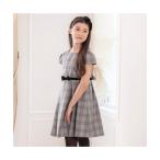 キャサリンコテージ Catherine Cottage キャップスリーブワンピース （黒チェック[EJ]）
