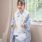 キャサリンコテージ Catherine Cottage 七五三被布3点セット （ダリアエクラ×生成レース[P]）