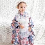 キャサリンコテージ Catherine Cottage チュールフリルエプロン+着物ワンピースセット （ゴブラン・ブルー[1]）