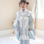 キャサリンコテージ Catherine Cottage レースエプロン着物ワンピース （ビンテージブルー[SAX]）