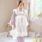 キャサリンコテージ Catherine Cottage レースエプロン着物ワンピース （スイートグレー[GRY]）