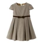 キャサリンコテージ Catherine Cottage キャップスリーブワンピース （茶チェック[FJ]）