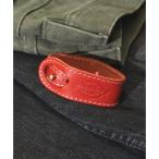 ディッキーズ Dickies DICKIES バックルレス レザーブレス （レッド）