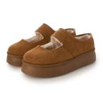 tetesDedes толщина низ мех туфли без застежки me Lee je-n обувь / 6413 ( Brown )