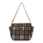 ショッピングnixon デコイ DECOY キルトショルダーバッグ （ブラウン）