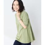 デコイ DECOY 【冷感】【UVカット】ひやさらコットンプレミアムペプラムプルオーバー (カーキ)
