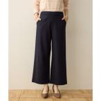 デコイ DECOY 裏起毛ワイドパンツ63cm丈 （ネイビー）