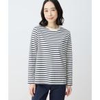 ショッピングnixon デコイ DECOY 【chiyoさんコラボ】ロンドンマーチボーダープルオーバー【オーガニックコットンブレンド】 （ネイビー）