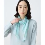 ショッピングストール デコイ DECOY ボタニカルプリントストール （サックス）