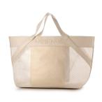 デシグアル Desigual REPRISE ATENEA MESH CARISTO ショッピングバッグ （ホワイト）