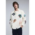 デシグアル Desigual モザイクパッチシャツ （ホワイト）