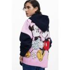 デシグアル Desigual ミッキーとミニーのスウェット (ブルー)