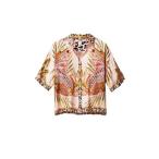 デシグアル Desigual レオパード シャツ (オレンジ)