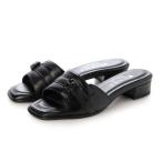 ダイアナウェルフィット DIANA WELL FIT ミュールサンダル （黒カタオシ）