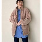 ショッピングドゥ ドゥ アルシーヴ DOUX ARCHIVES パイピングスタンドボアジャケット （BEG）