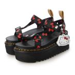 ドクターマーチン Dr.Martens HELLO KITTY ハローキティ コラボ 厚底 ストラップ サンダル 25914002 (レディース) （