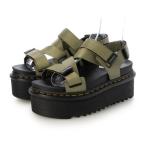 ドクターマーチン Dr.Martens レディース サンダル 厚底 KIMBER II 31805357 (カーキ)