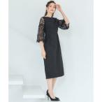  платье плюс DRESS+ гонки 7 минут рукав ×da маска рисунок One-piece платье свадьба One-piece *. называется вечернее платье ( черный )