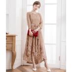  платье плюс DRESS+ общий гонки One-piece платье * свадьба One-piece *. называется вечернее платье ( Brown )