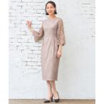  платье плюс DRESS+ гонки 7 минут рукав ×da маска рисунок One-piece платье свадьба One-piece *. называется вечернее платье ( мокка )