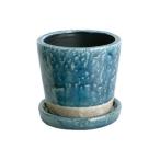  Dulton DULTON COLOR GLAZED POT (MIDNIGHT BLUE)