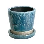  Dulton DULTON COLOR GLAZED POT (MIDNIGHT BLUE)