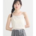  Earth Music and экология earth music&amp;ecology двойной ремешок образец сетка топ ( цветок )