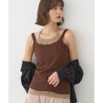  Earth Music and экология earth music&amp;ecology распределение цвета Layered майка ( Brown )