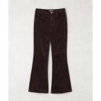  Earth Music and экология earth music&amp;ecology вельвет flare pants ( Brown )