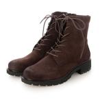 ショッピングGARNET エコー ECCO 軽量厚底 METROPOLE VIENNA ショートブーツ 上質スエードレザー 本革 （GARNET）