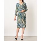 閉店セール★エジェリ EGERIE Paris 【訳あり商品】 大人のきれいワンピ （ブルー）