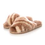 エミュ オーストラリア EMU Australia Mayberry Sorbet ファーサンダル (Camel)