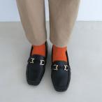 エンチャンテッド enchanted 【柔らか・履きやすい】MELLOW ソフトビットモカシンフラットシューズ（ブラック）