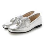 エンアシナガオジサン EN あしながおじさん 防水｜タッセルローファー （シルバー）