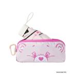 ショッピングケアベア 【遮光率100％】ケアベア（TM） CareBears（TM） ケース入り コンパクト 折りたたみ 日傘 CHEER （ペールピンク）