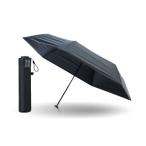 エスタ estaa 晴雨兼用折りたたみ日傘 -マジカルテックプロ タフ W rib- プレーン 遮光100％ 遮熱 UV （ブラック）