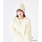 ショッピングケアベア エスタ estaa ビーニー 帽子 ボリュームヘアリー ケアベア TM CareBears TM ワンポイント 無地 （オフホワイト）