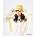 ショッピングケアベア エスタ estaa ボアキャップ 帽子 ケアベア TM CareBears TM ワンポイント 無地 （ライトイエロー）