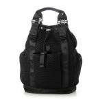 ショッピングau イグジスタンス EXISTENCE メッシュ素材スポーティバックパック （ブラック）