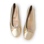 ショッピングバレエ 【訳あり新品】 ファビオルスコーニ FABIO RUSCONI バレエシューズ （プラチナ）