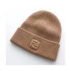 フェンディ FENDI FENDI ニット帽 FXQ939 ASG2 ニットキャップ ビーニー （F15W8/DARK-HONEY/ブラウン）